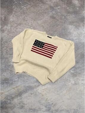 Brandy Melville American Flag Sweater